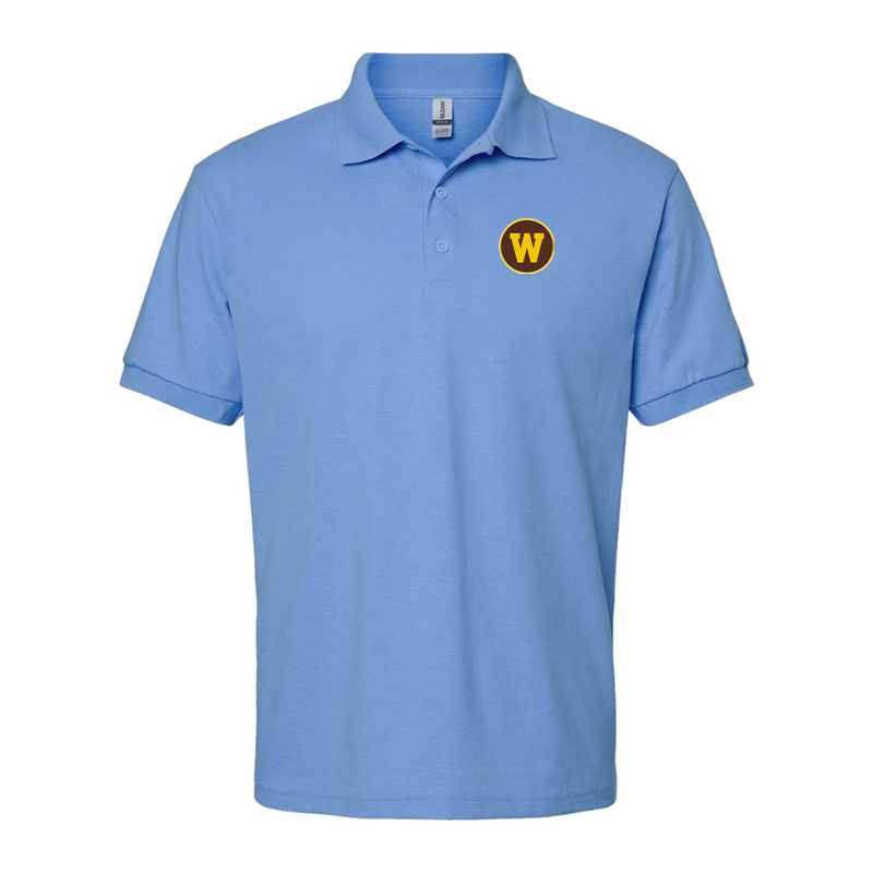 Men's   Western Michigan Broncos  Gildan Dry Blend Jersey Polo